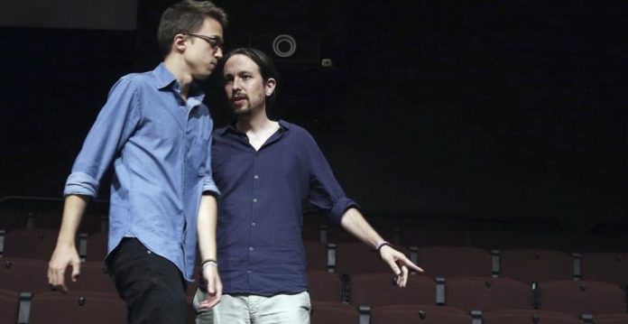 Errejón y Pablo Iglesias