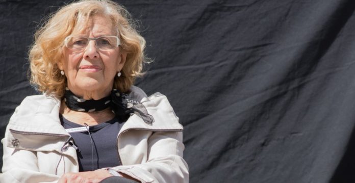 La alcaldesa de Madrid, Manuela Carmena. 