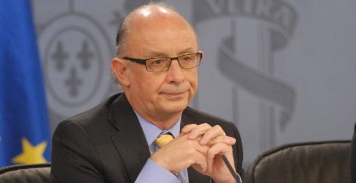 El ministro de Hacienda, Cristóbal Montoro. 