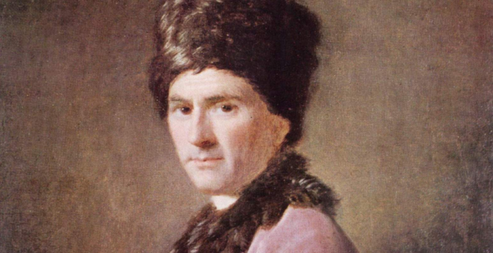 Retrato de Jean-Jacques Rousseau, por Allan Ramsay