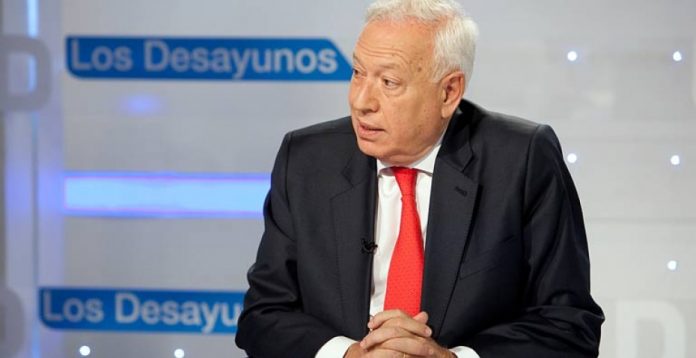 Margallo durante una anterior entrevista en TVE