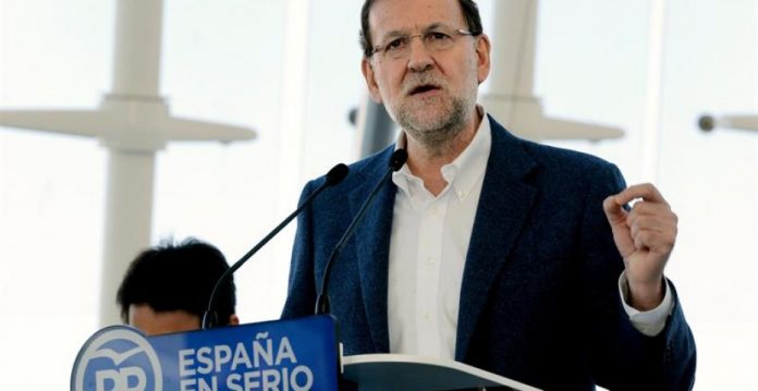 Mariano Rajoy, en plena campaña