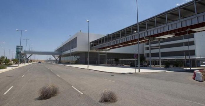 Significativa imagen del aeropuerto de Ciudad Real