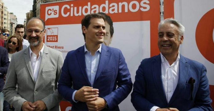 Albert Rivera junto a Jesús Presencio