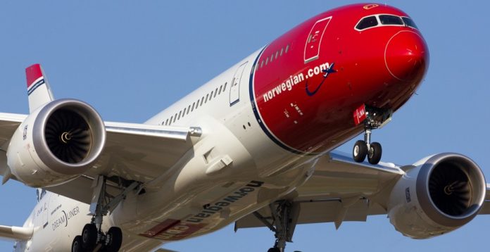 Avión de Norwegian