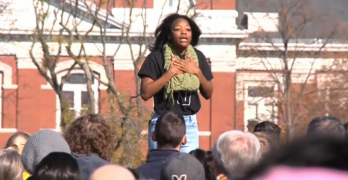 Discurso sobre el racismo en la Universidad de Missouri. 