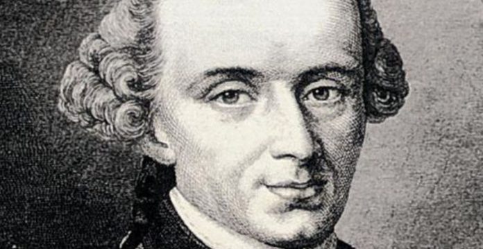 Ilustración de Kant