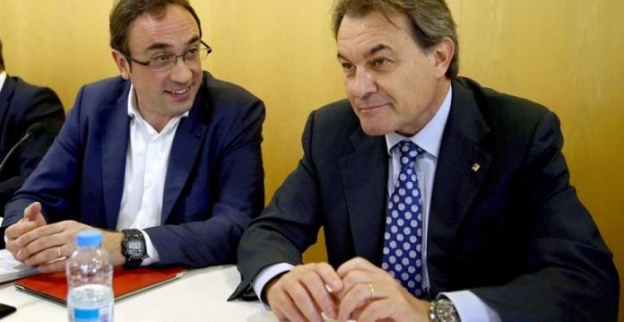 Josep Rull y Artur Mas, huída hacia adelante