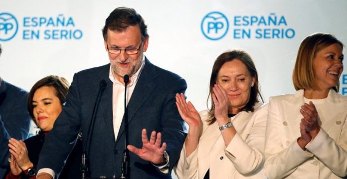 Rajoy durante su discruso