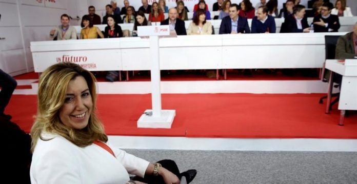 Susana Díaz en primer plano