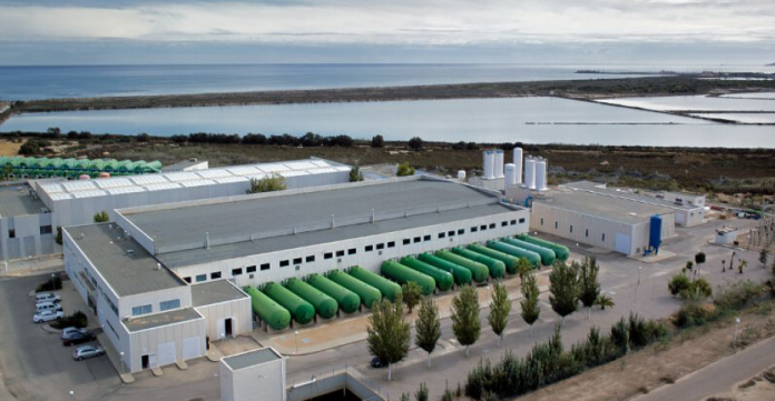 Planta desaladora de Abengoa en Cartagena 