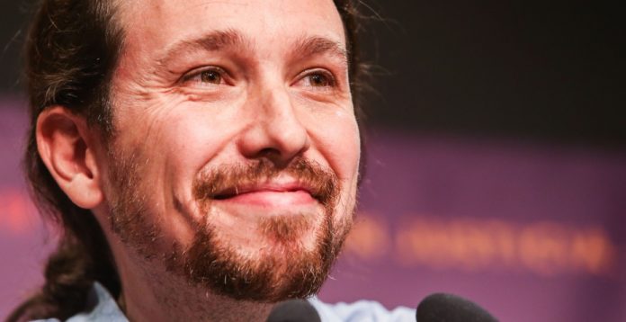 Pablo Iglesias en su comparecencia