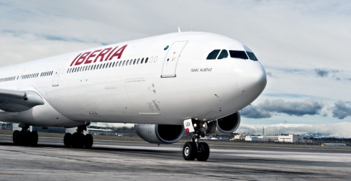 Avión de Iberia