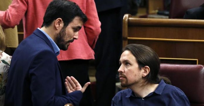 Garzón e Iglesias han vuelto a no entenderse.