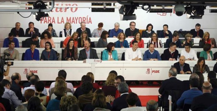 El Comité Federal del PSOE se reúne este sábado en Madrid.