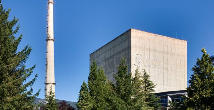 La central nuclear de Santa María de Garoña. 