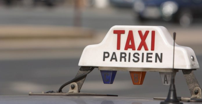 Taxistas en París en pie de guerra