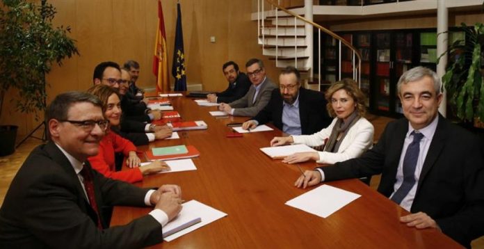 Los equipos de C's y PSOE tienen plena sintonía.