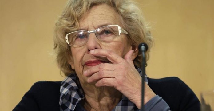 Carmena en rueda de prensa