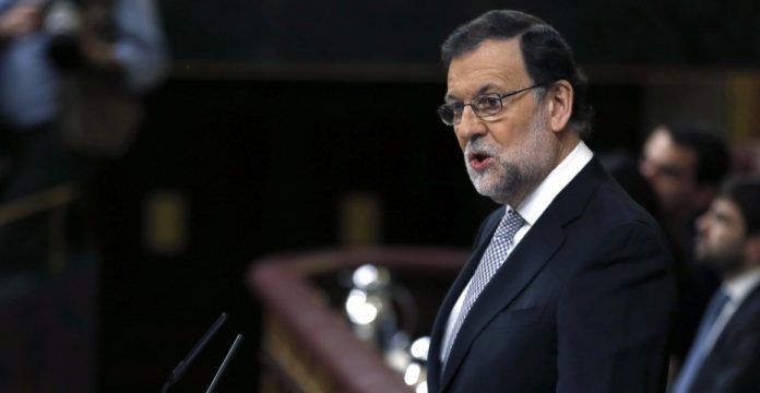 Mariano Rajoy, hoy en el Congreso.