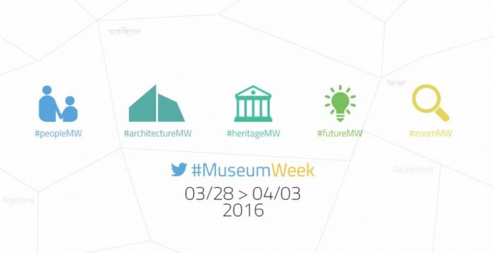 #MuseumWeek tendrá lugar del 28/03 al 3/04