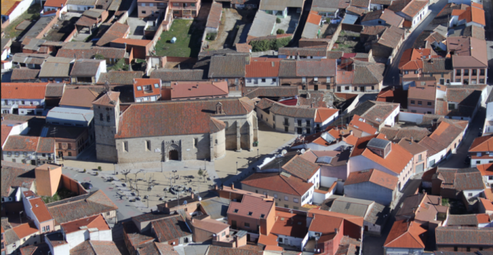 Vista aéra de Macotera