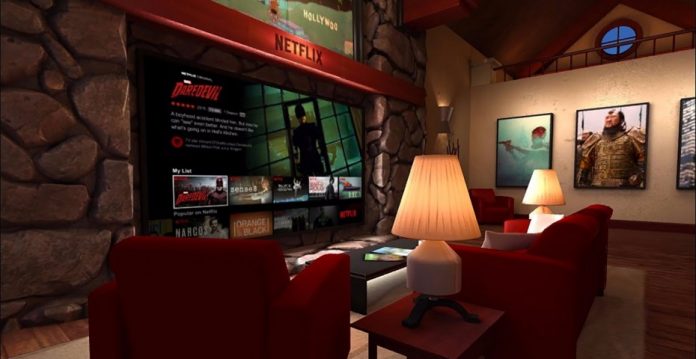 Netflix lanzó en 2015 una aplicación de realidad virtual con Samsung.