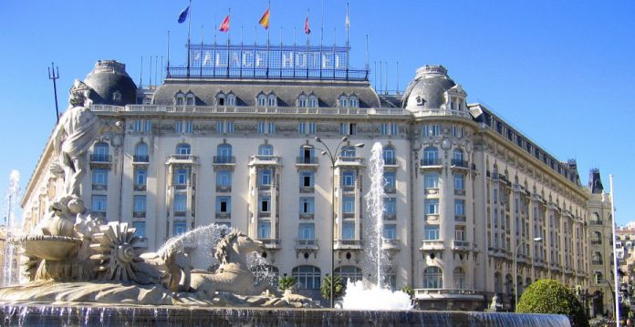 Hotel Palace de Madrid, uno de los hoteles gestionados por el grupo Starwood. 