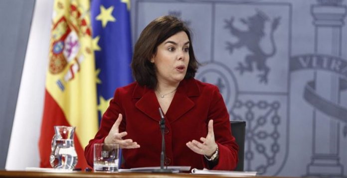 Soraya durante su comparecencia